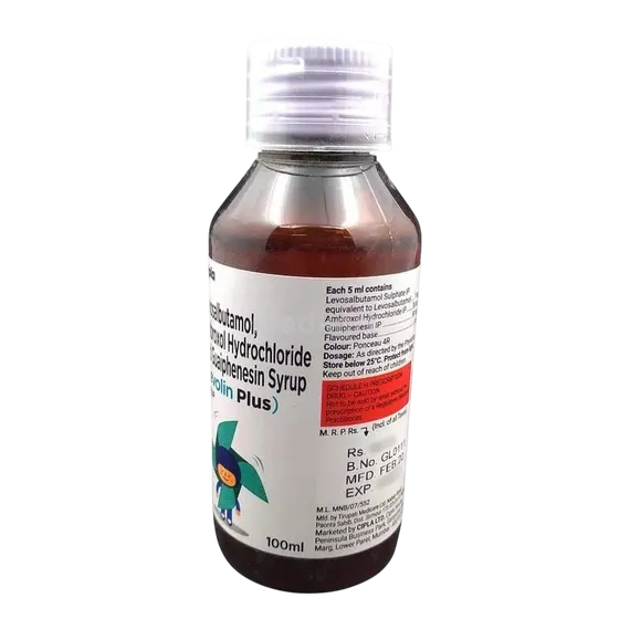 levolin plus syrup 100 ml